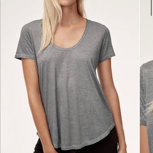 Aritzia Wilfred Free TShirt Black&White Stripe XXS